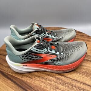 Brooks Athletic Shoes - Gray and Orange